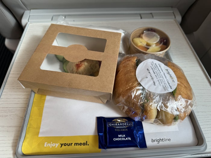 Brightline Lunch Tray