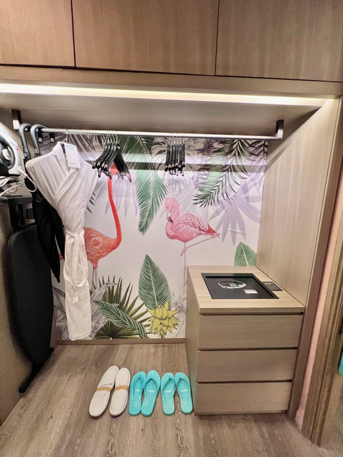 Closet at Le Meridien Maldives Closet at Le Meridien Maldives