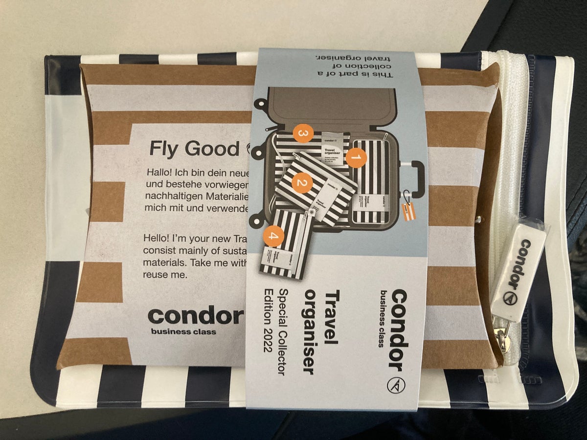 Condor A330 900neo business class amenity kit bundle