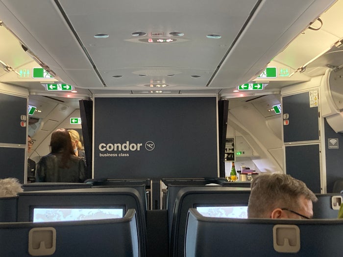 Condor A330 900neo business class bulkhead Condor A330 900neo business class bulkhead