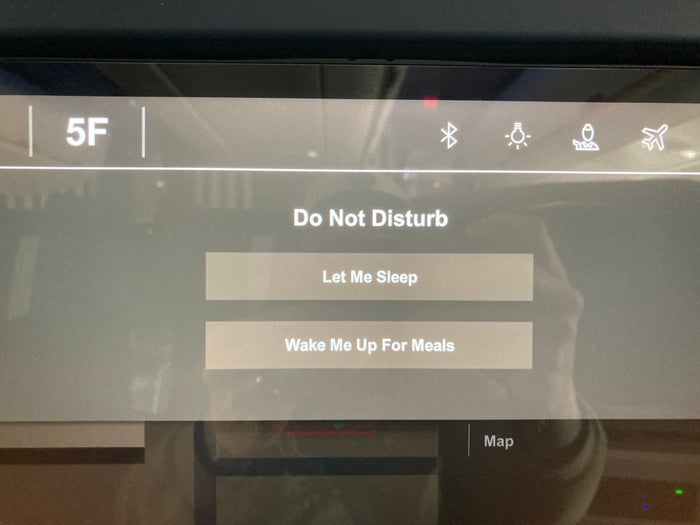 Condor A330 900neo business class entertainment system do not disturb Condor A330 900neo business class entertainment system do not disturb
