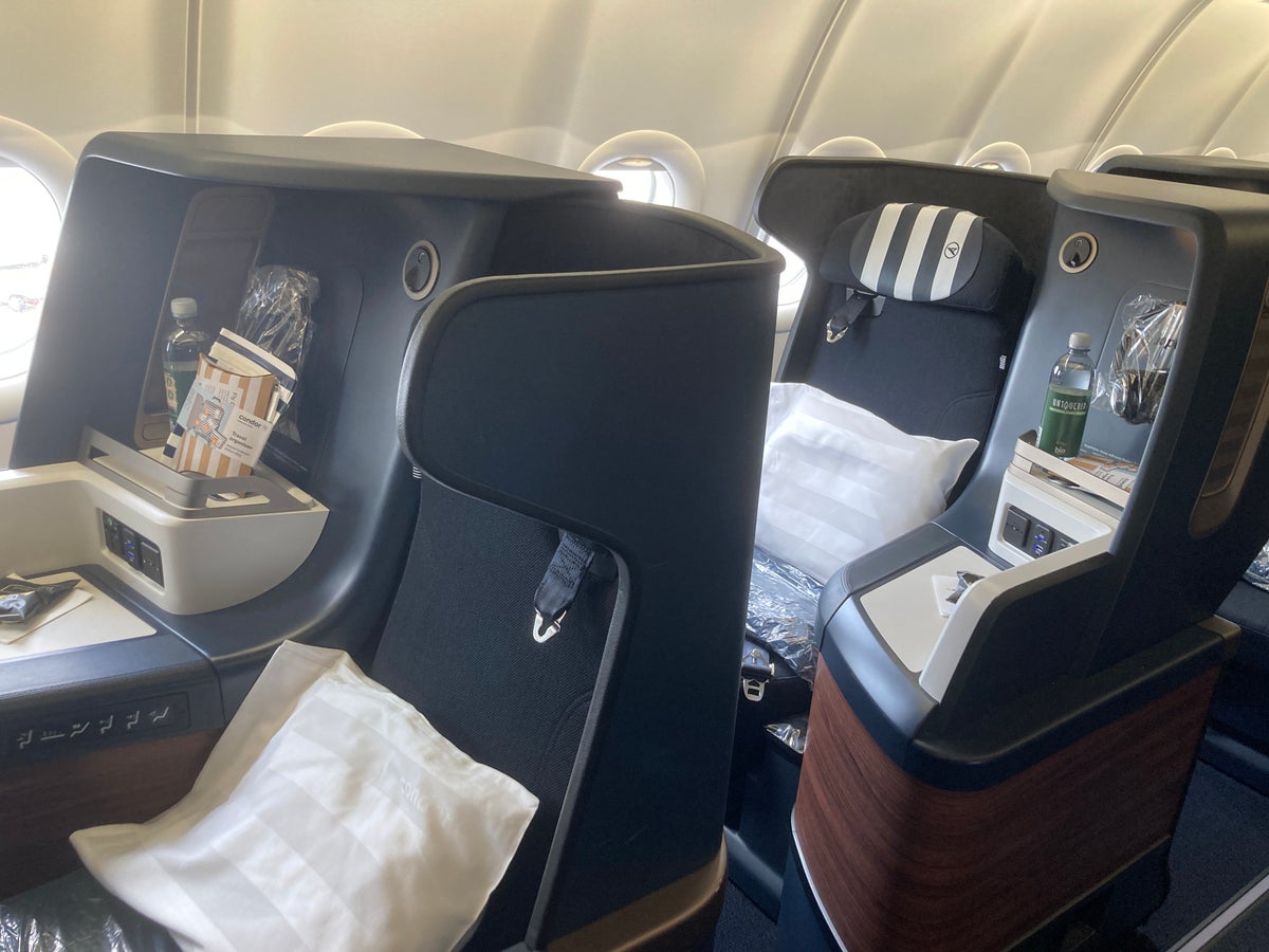 Condor A330 900neo business class window seats layout