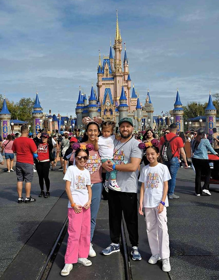 Disney World Magic Kingdom Family Disney World Magic Kingdom Family
