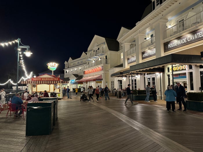 Disneys BoardWalk Inn Boardwalk NIght Disneys BoardWalk Inn Boardwalk NIght