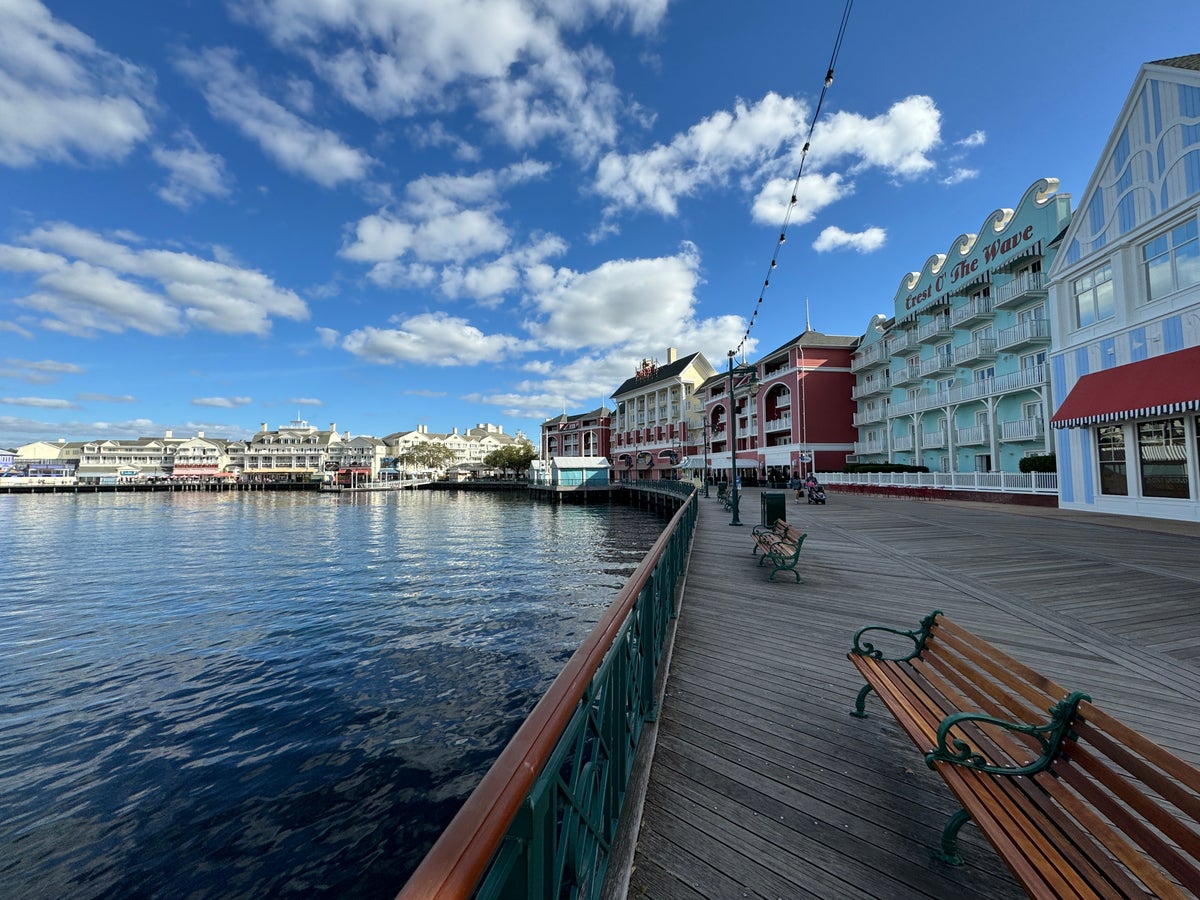 Disneys BoardWalk Inn Boardwalk Propety View from Lake Disneys BoardWalk Inn Boardwalk Propety View from Lake