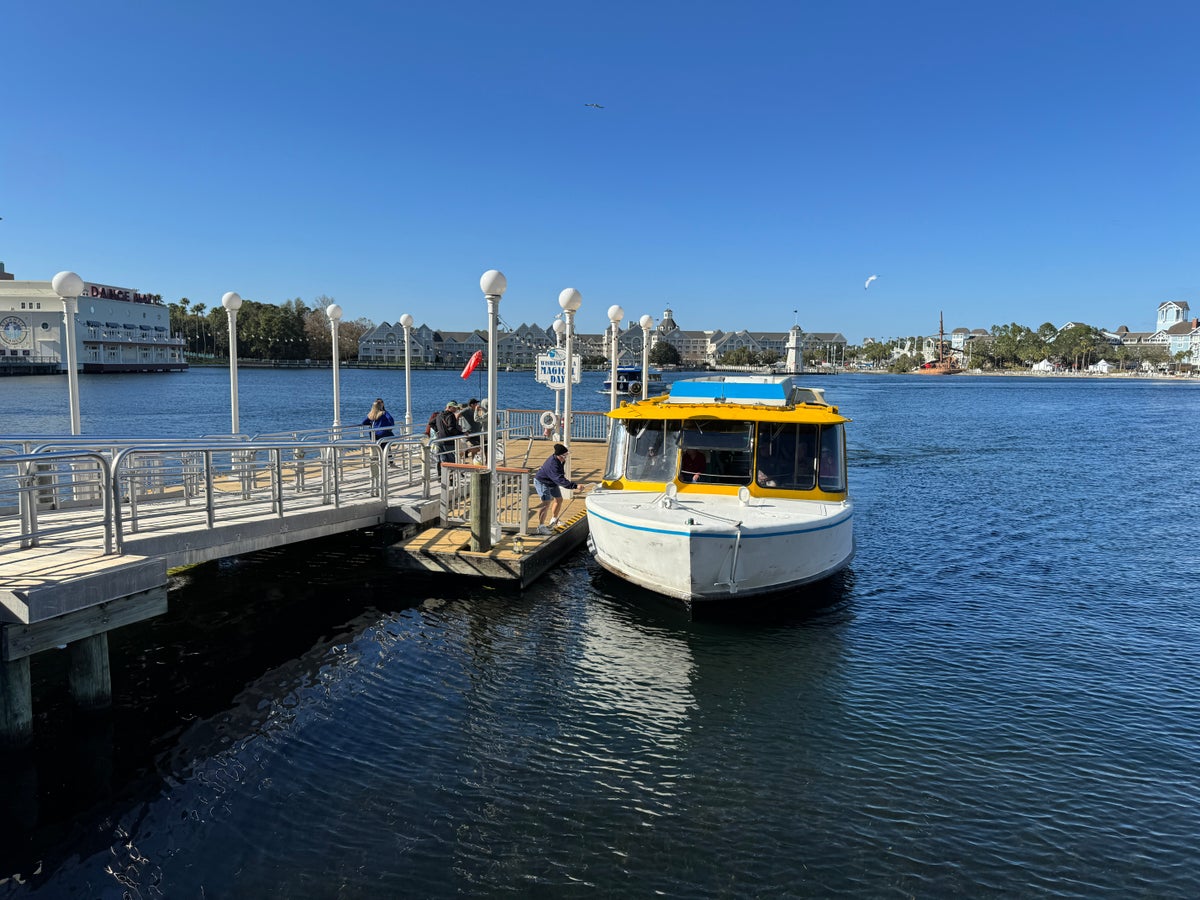 Disneys BoardWalk Inn Boat Transportation