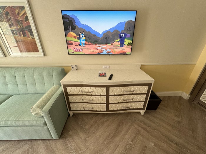 Disneys BoardWalk Inn Dresser and TV Disneys BoardWalk Inn Dresser and TV