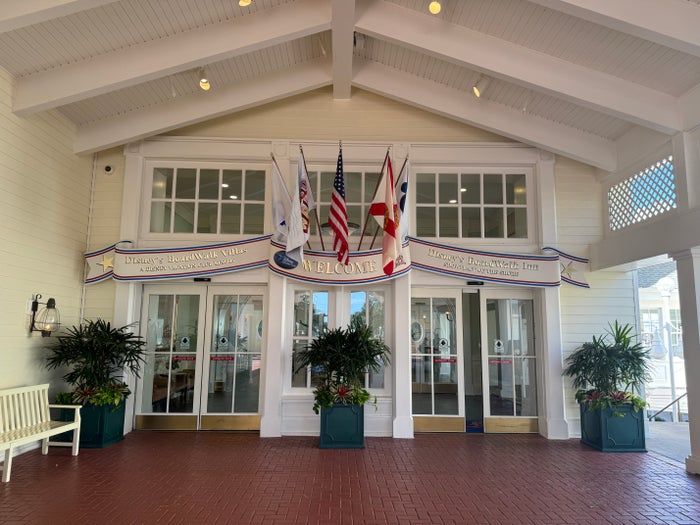 Disneys BoardWalk Inn Entrance Disneys BoardWalk Inn Entrance