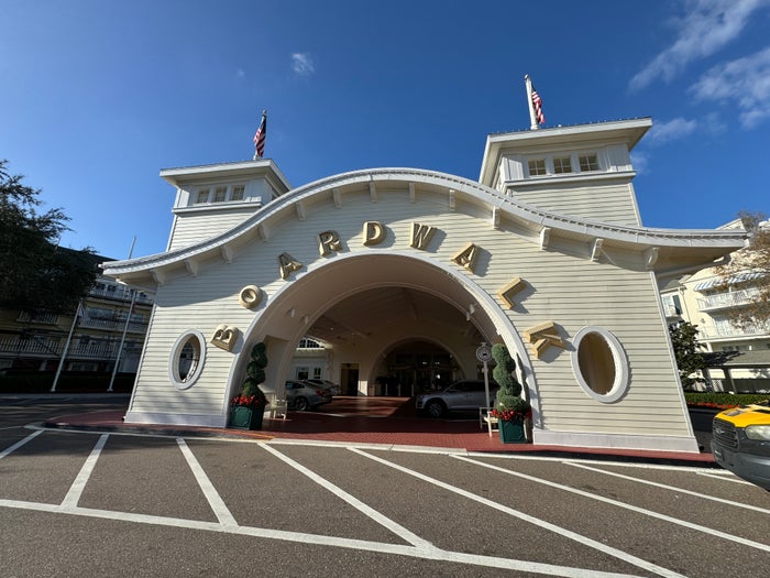 Disneys BoardWalk Inn Exterior Front Disneys BoardWalk Inn Exterior Front
