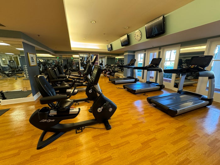 Disneys BoardWalk Inn Gym Cardio Machines Disneys BoardWalk Inn Gym Cardio Machines