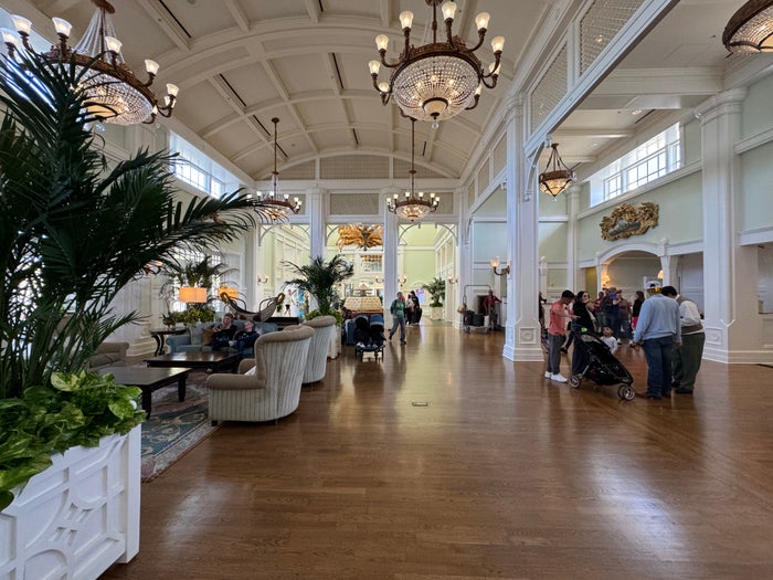 Disneys BoardWalk Inn Lobby Open Space Disneys BoardWalk Inn Lobby Open Space