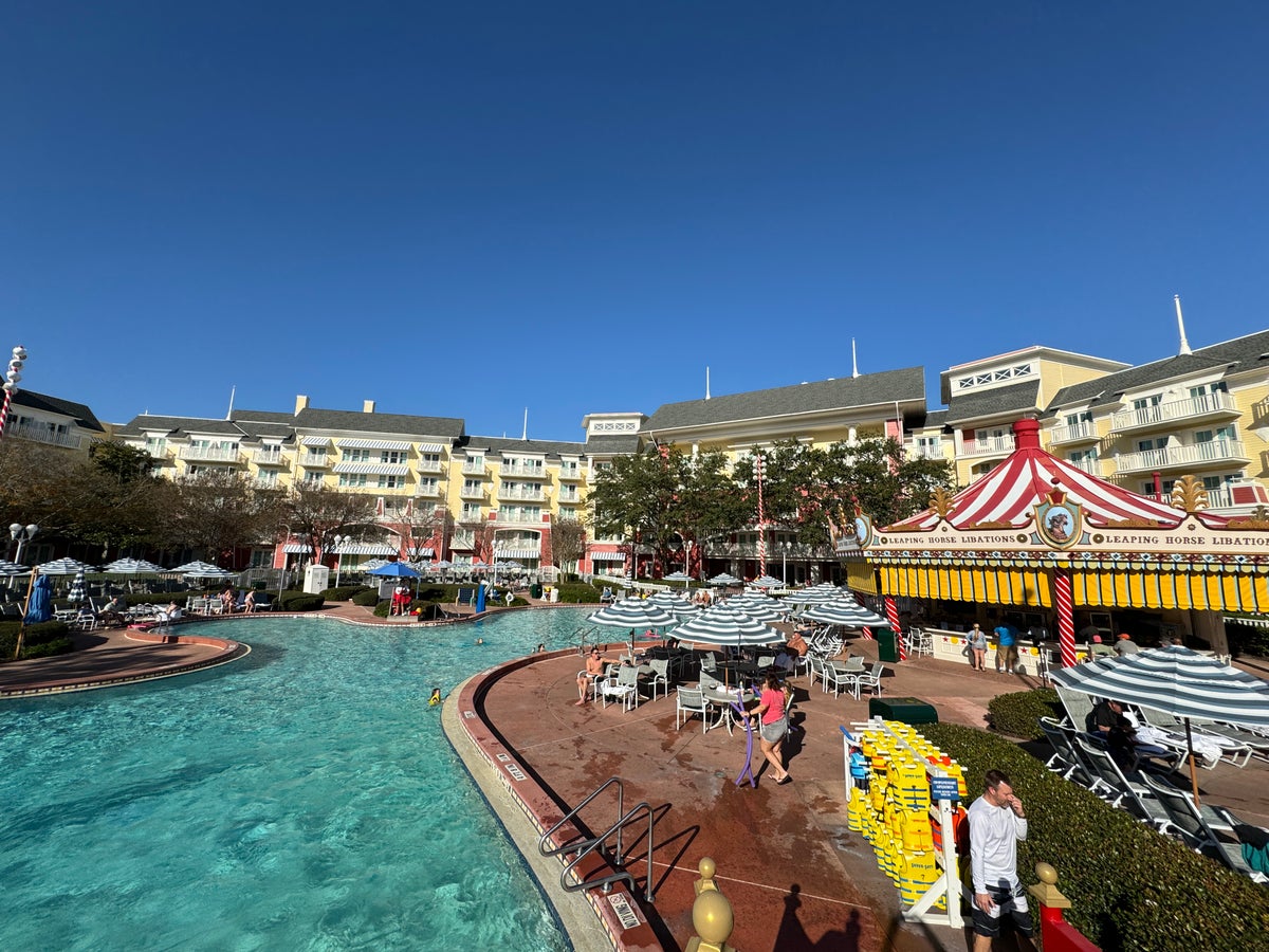 Disneys BoardWalk Inn Luna Park Pool