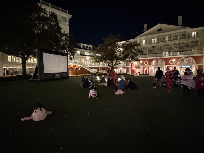 Disneys BoardWalk Inn Movie Night Disneys BoardWalk Inn Movie Night
