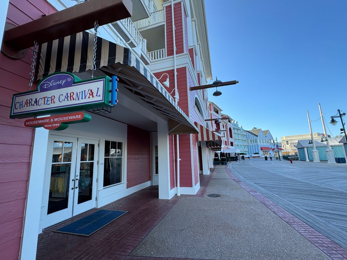 Disneys BoardWalk Inn Shops Sign