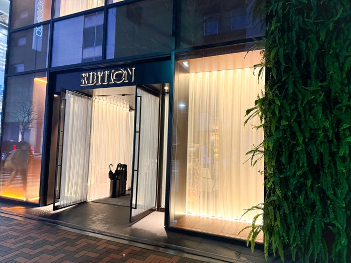 EDITION Tokyo Ginza entrance