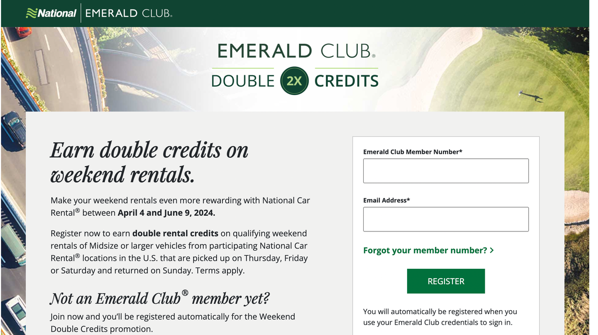 Emerald Club 2x Credit Screenshot