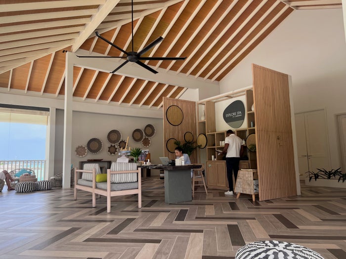 Explore Spa by Le Meridien Maldives lobby Explore Spa by Le Meridien Maldives lobby