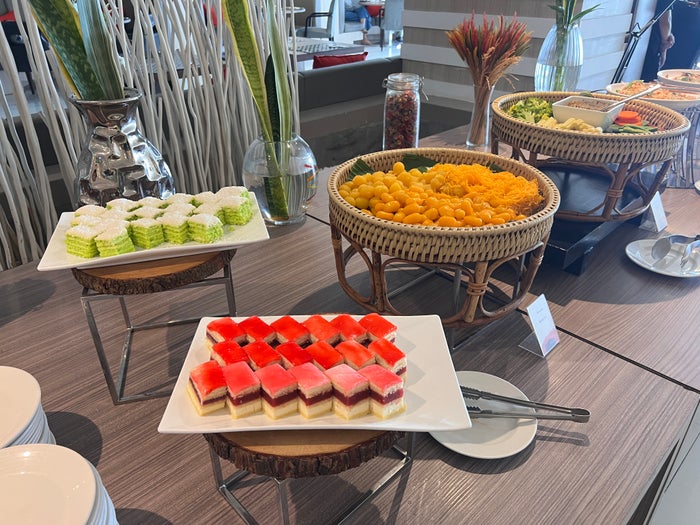 Hilton Garden Inn Bangkok Silom All Day Dining dessert selection Hilton Garden Inn Bangkok Silom All Day Dining dessert selection