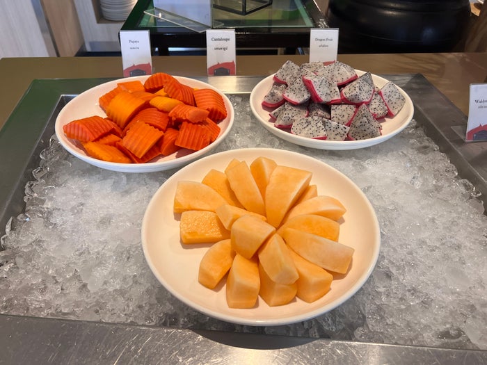 Hilton Garden Inn Bangkok Silom All Day Dining fruit selection Hilton Garden Inn Bangkok Silom All Day Dining fruit selection