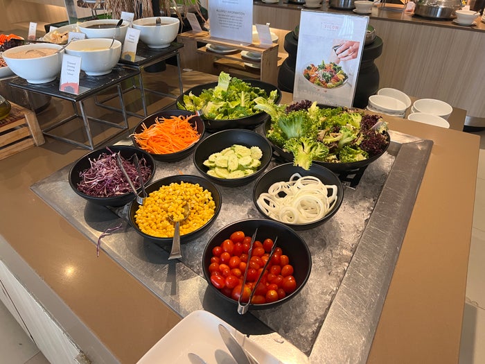 Hilton Garden Inn Bangkok Silom All Day Dining salad options Hilton Garden Inn Bangkok Silom All Day Dining salad options