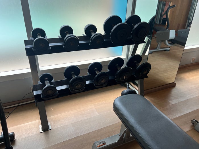 Hilton Garden Inn Bangkok Silom fitness center free weights Hilton Garden Inn Bangkok Silom fitness center free weights