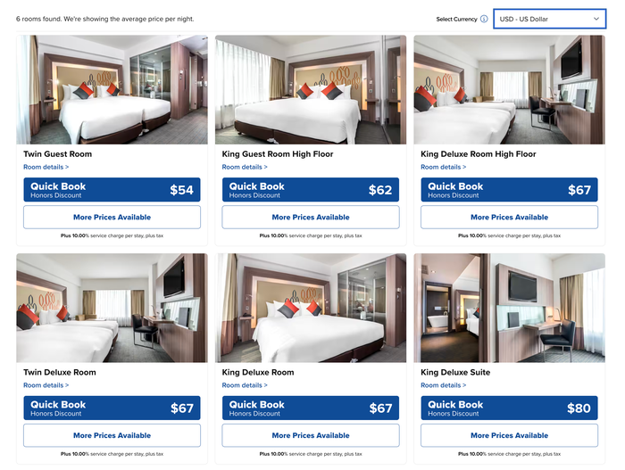 Hilton Garden Inn Bangkok Silom room prices Hilton Garden Inn Bangkok Silom room prices