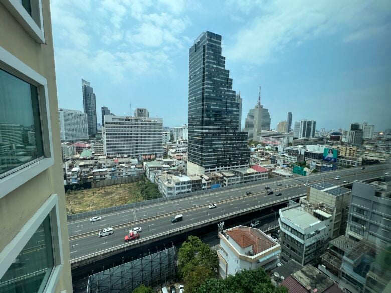 Hilton Garden Inn Bangkok Silom room view