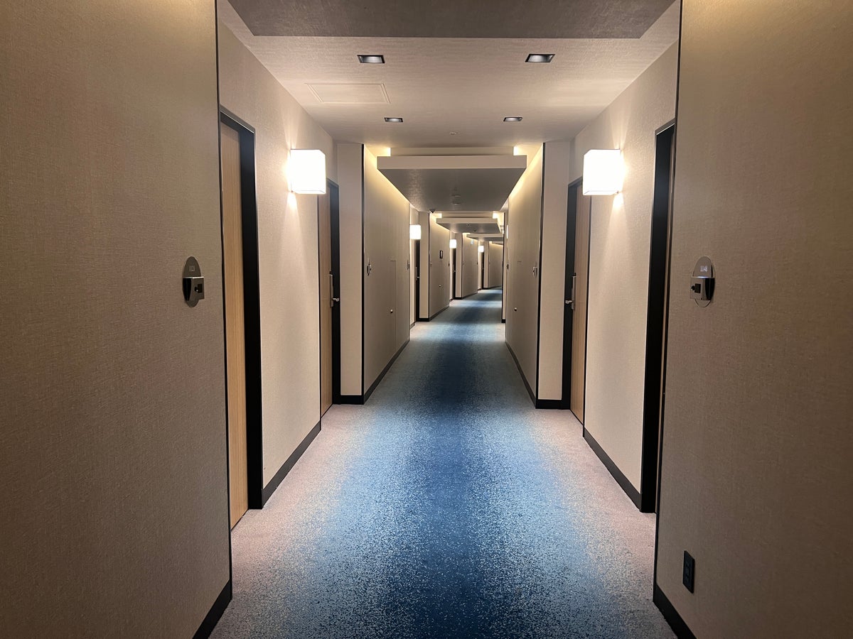 Hilton Tokyo Bay hallway