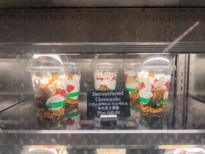 Holiday Inn Express Manila Newport City bakery deconstructed cheesecake Holiday Inn Express Manila Newport City bakery deconstructed cheesecake