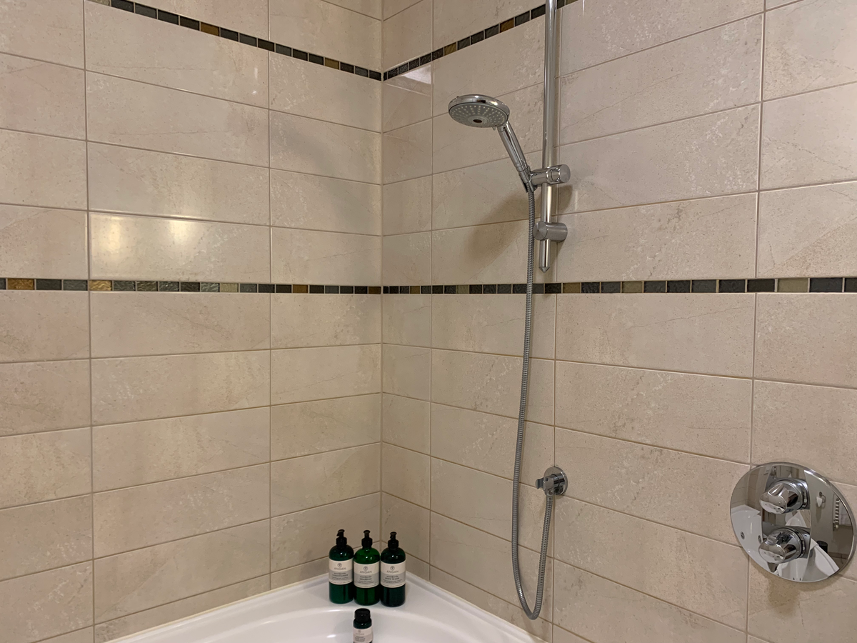 Hotel Ranga bathroom shower