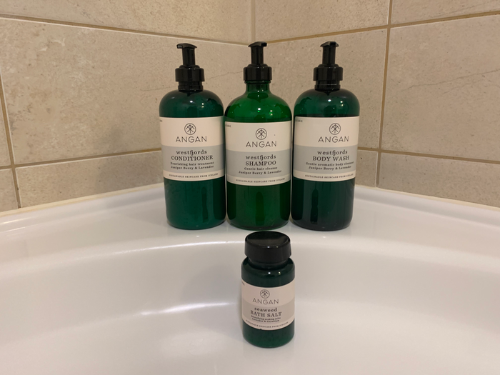 Hotel Ranga bathroom toiletries for shower Hotel Ranga bathroom toiletries for shower