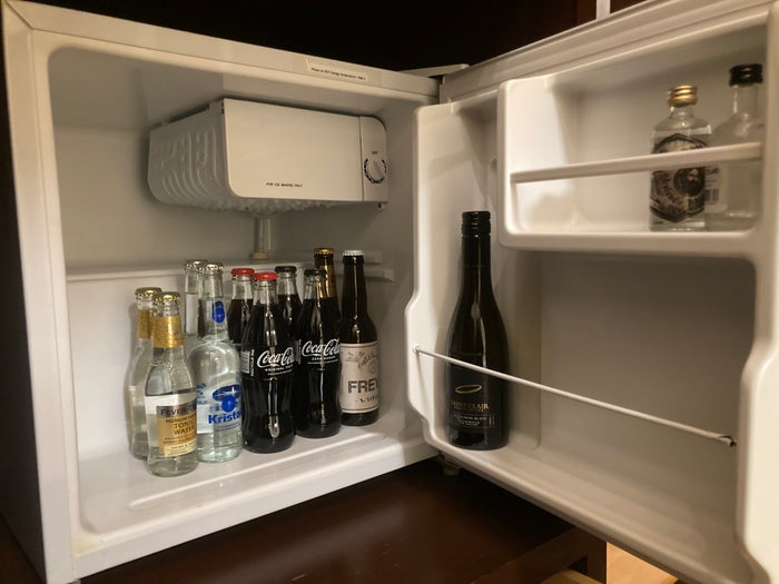 Hotel Ranga deluxe room minifridge Hotel Ranga deluxe room minifridge