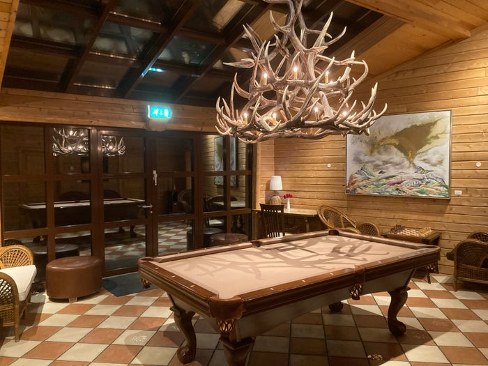 Hotel Ranga game room Hotel Ranga game room