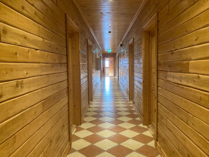 Hotel Ranga hallway long view Hotel Ranga hallway long view