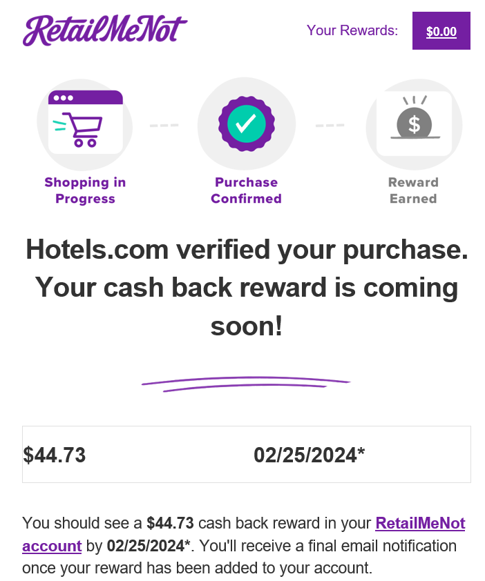 Hotels.com RetailMeNot