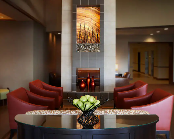 Hyatt Place Chantilly Dulles Airport lobby