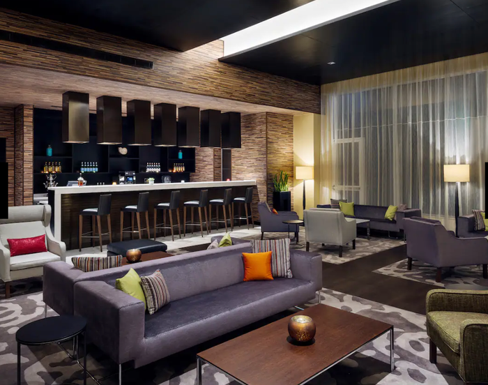 Hyatt Place Riyadh Al Sulaimania lobby