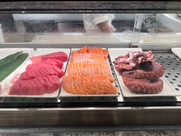 Hyatt Regency Hong Kong Sha Tin Cafe sashimi