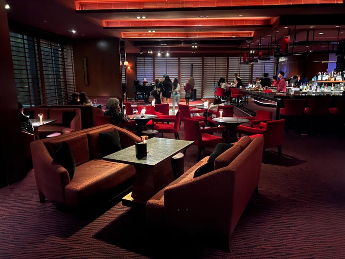 Hyatt Regency Hong Kong Sha Tin Tin Tin bar seating section