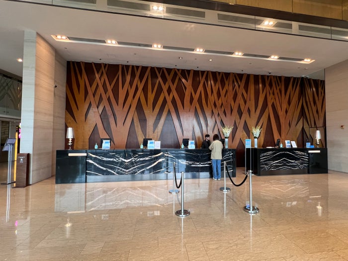 Hyatt Regency Hong Kong Sha Tin check in area