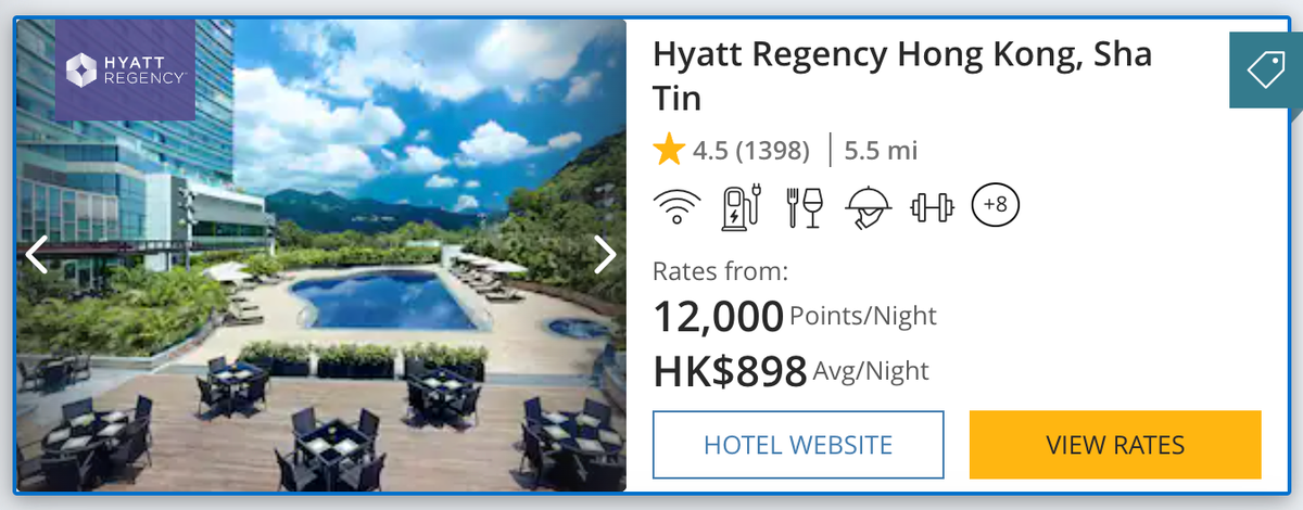 Hyatt Regency Hong Kong Sha Tin pricing