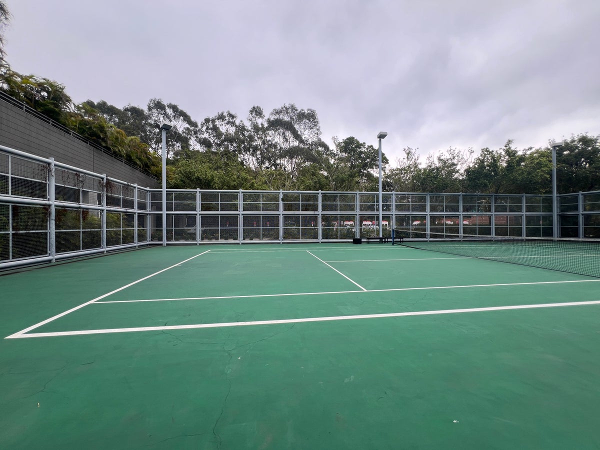 Hyatt Regency Hong Kong Sha Tin tennis court 