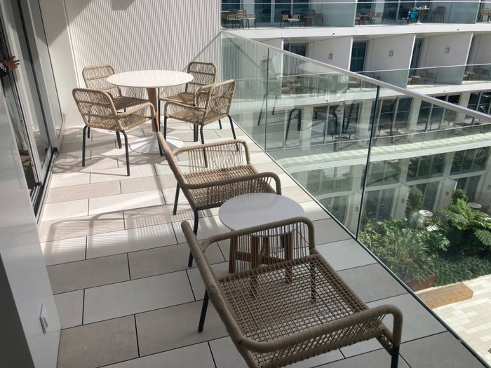 Hyatt Regency Lisbon suite balcony Hyatt Regency Lisbon suite balcony