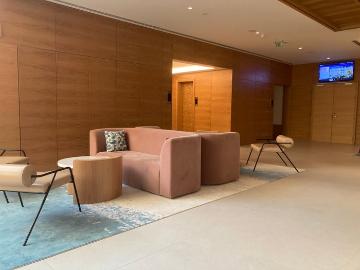 Hyatt Regency Lisbon underground floor seating Hyatt Regency Lisbon underground floor seating