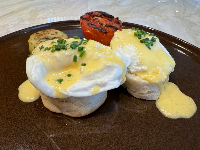 Hyatt Regency Nairobi EAT breakfast eggs benedict