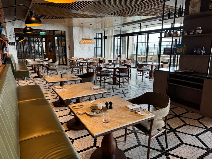 Hyatt Regency Nairobi EAT breakfast side seating
