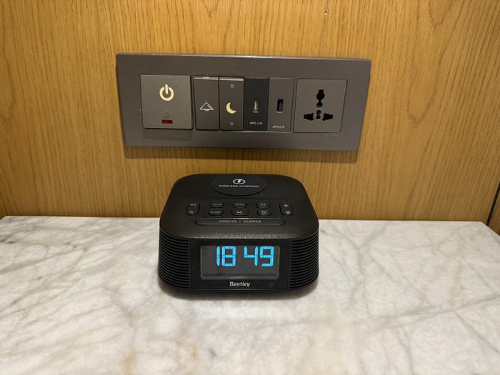 Hyatt Regency Nairobi deluxe suite clock