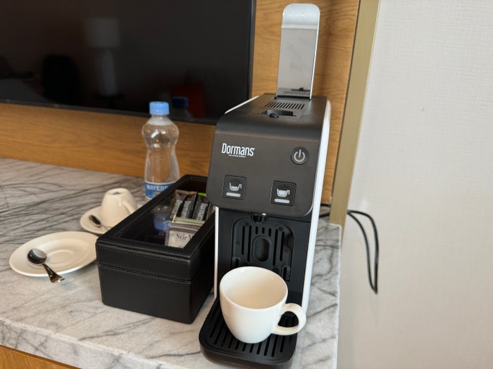 Hyatt Regency Nairobi deluxe suite coffee maker