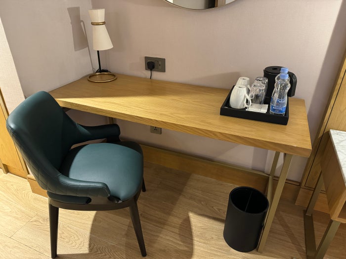 Hyatt Regency Nairobi deluxe suite desk