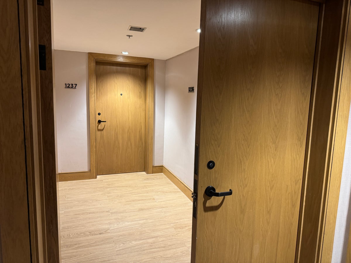 Hyatt Regency Nairobi deluxe suite entrance doors